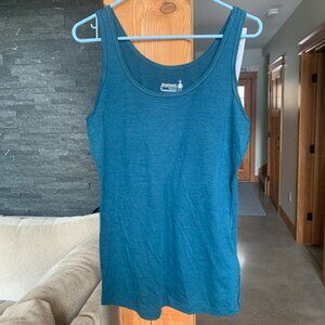 [NWT] Smartwool Merino Tank - Twilight Blue (teal), M